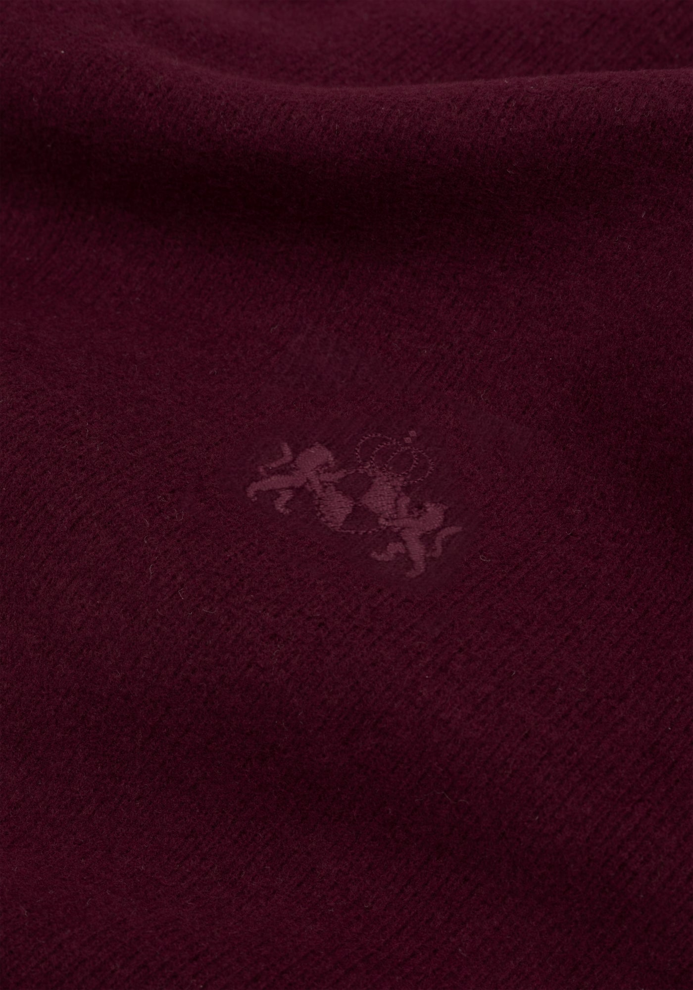 Burnt Maroon Cotton Sweatshirt