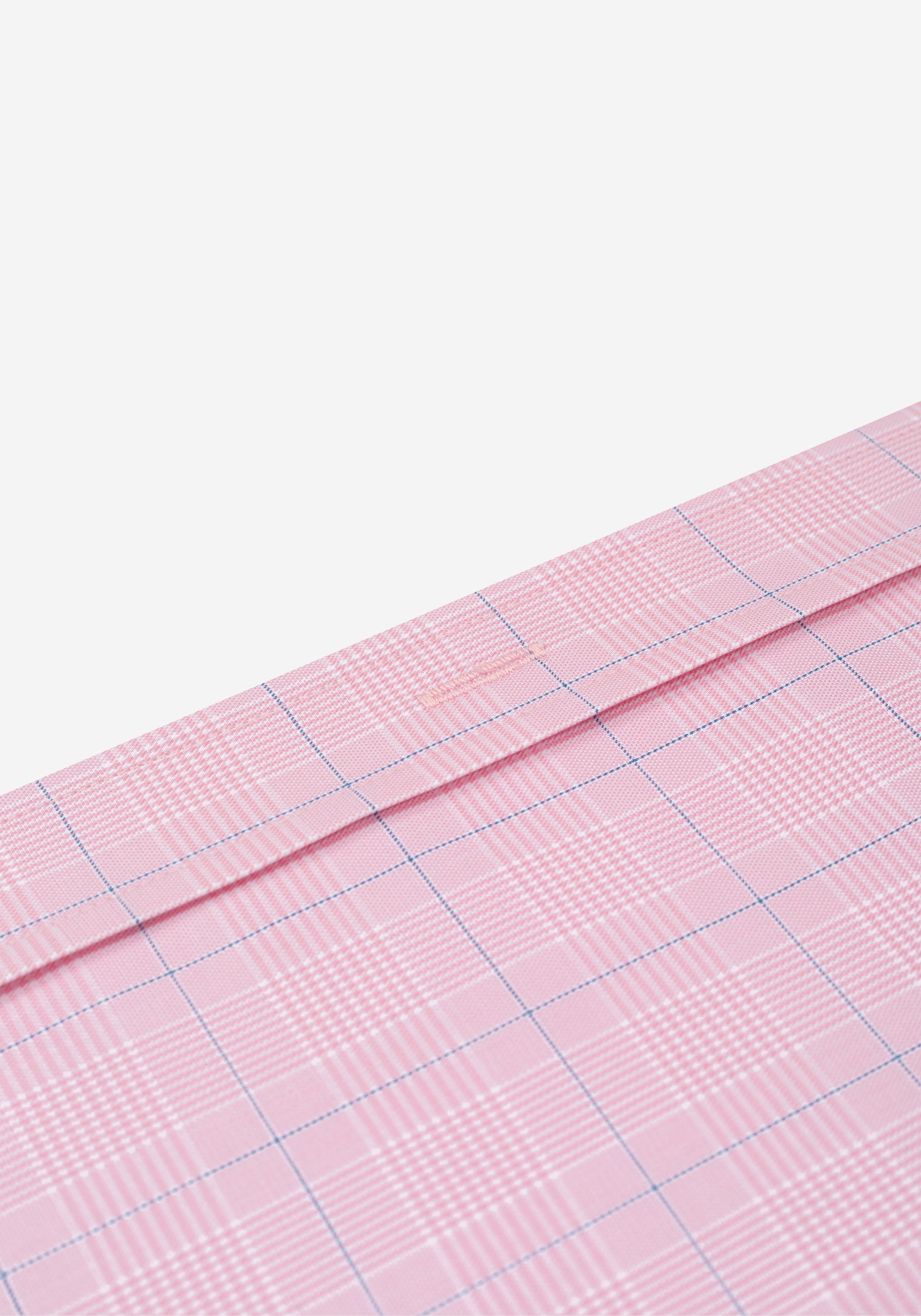 Cherry Pink Checked Signature Twill Shirt