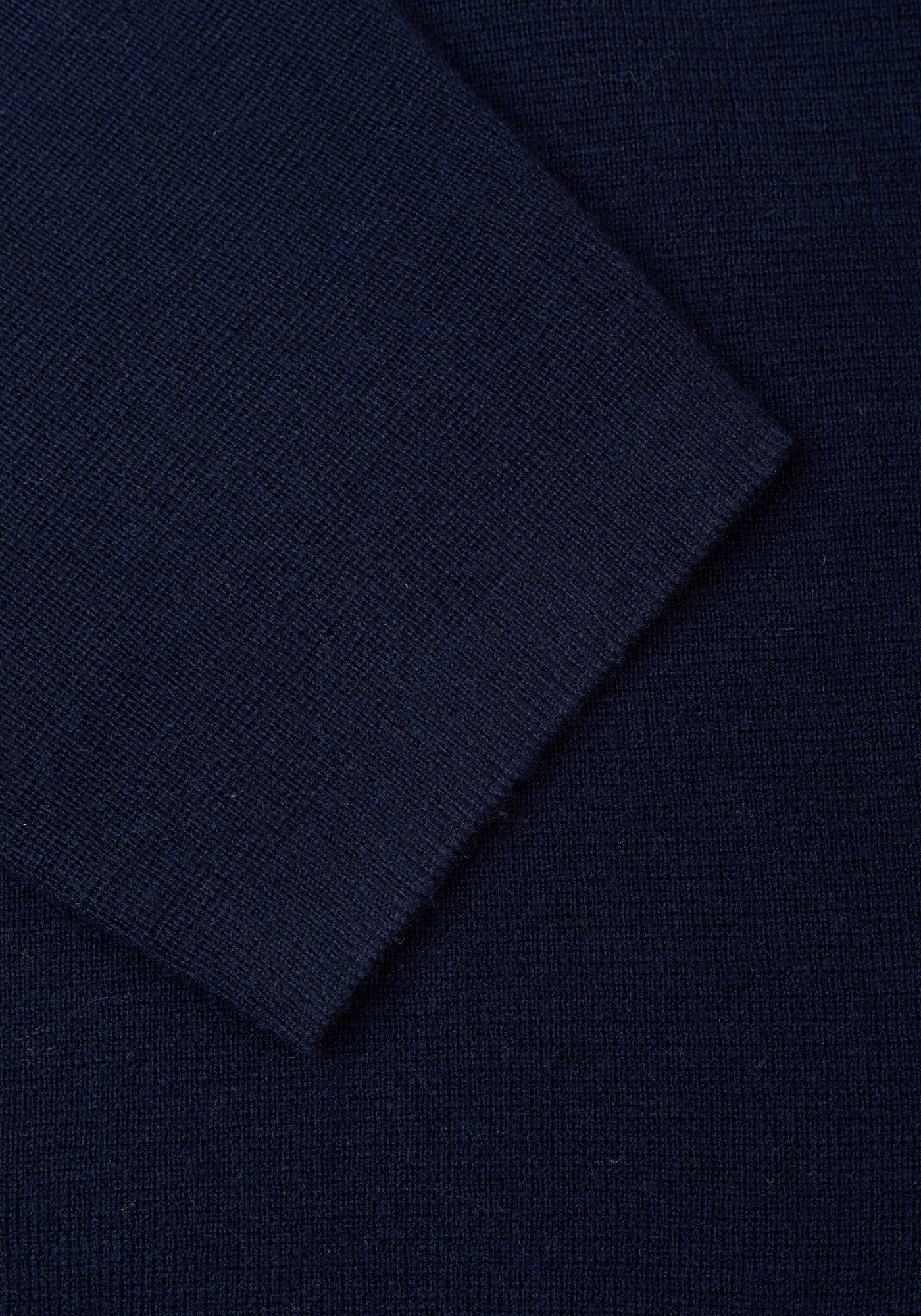 Imperial Navy Merino Wool Blend Cardigan