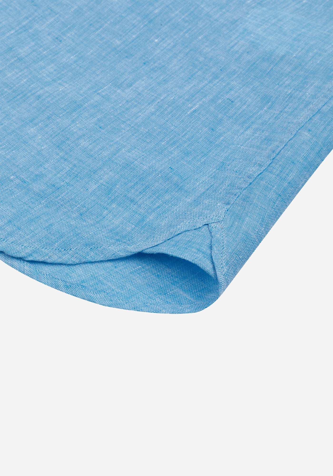 Coastal Blue Belgian Linen Shirt