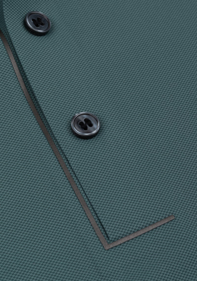 Mineral Teal Aero-Hybrid Polo Shirt
