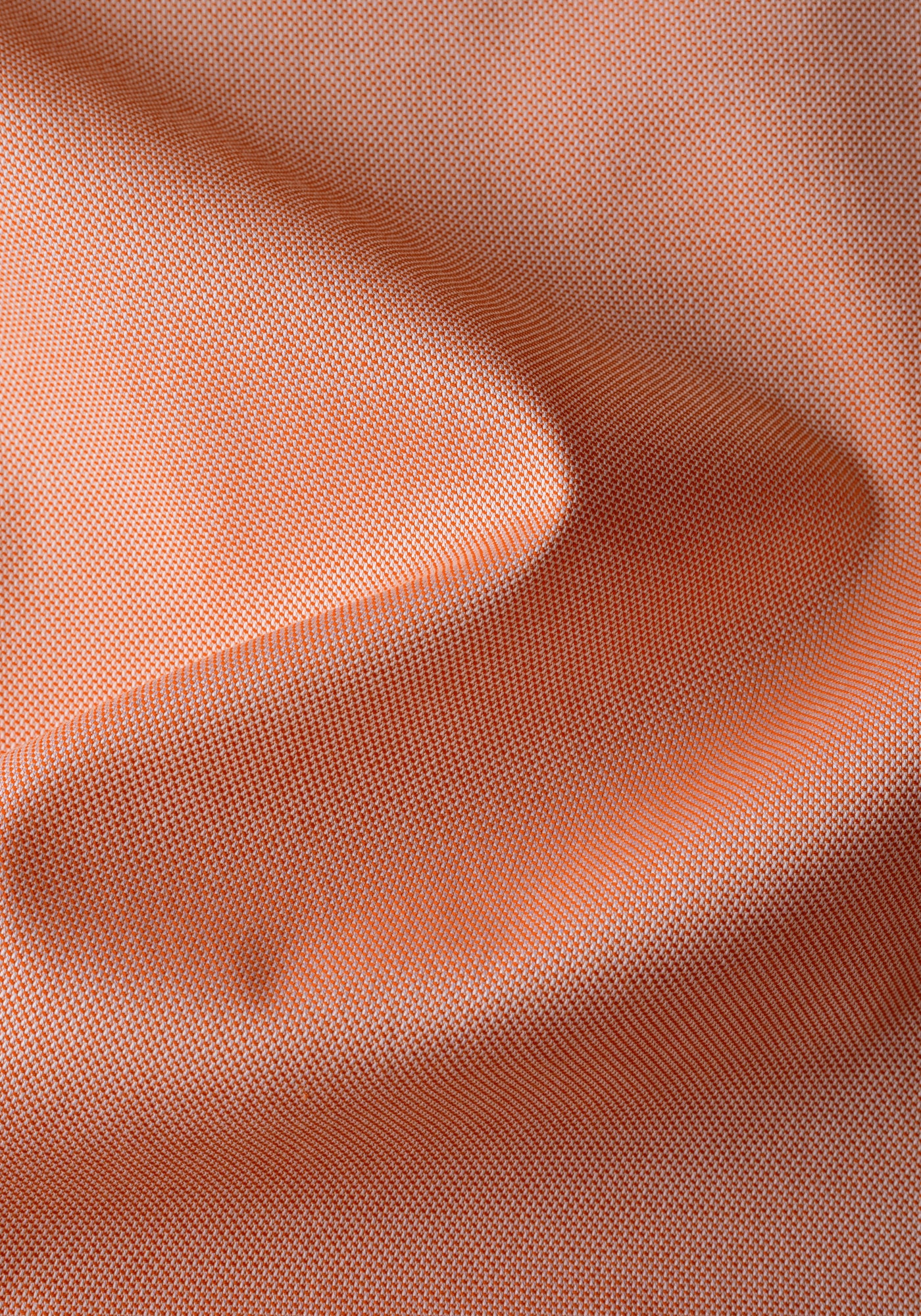 Peach Orange Washed Oxford Shirt