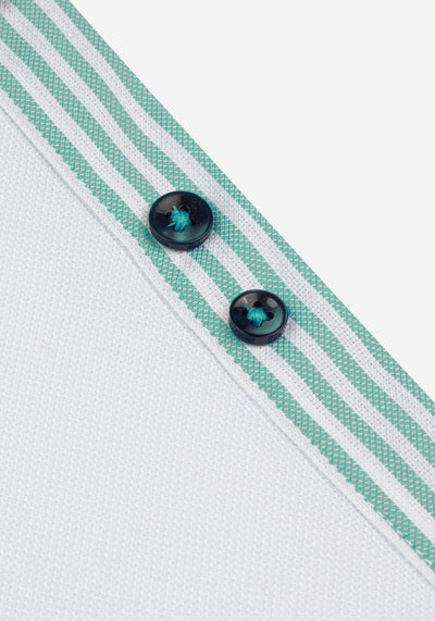 White Ivy Green Soft Oxford Shirt
