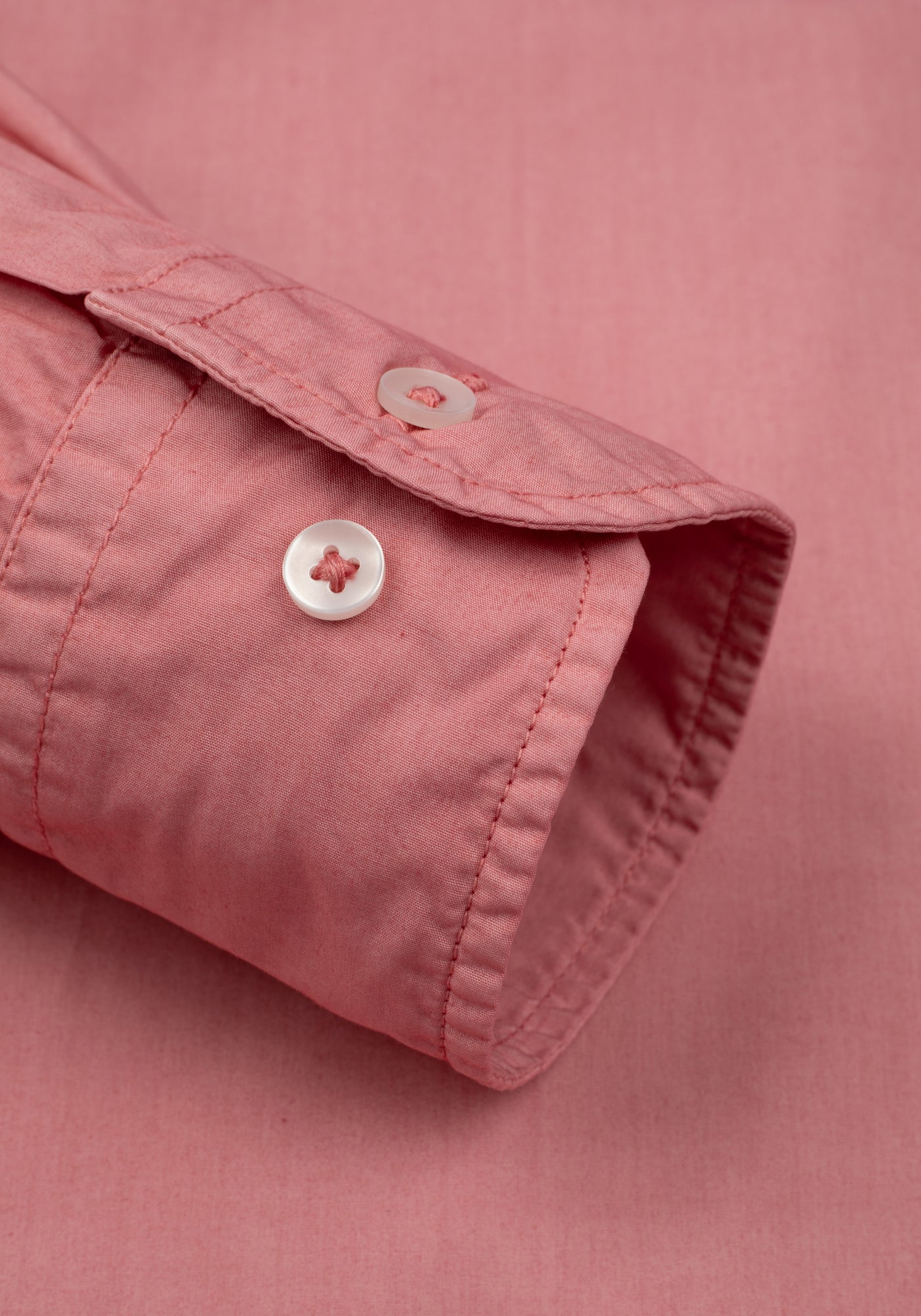 Garnet Rose Piece-Dyed Shirt