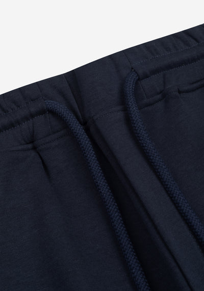 True Navy Cotton Short