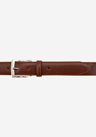 Mocha Brown Spanish Genuine Leather Belt