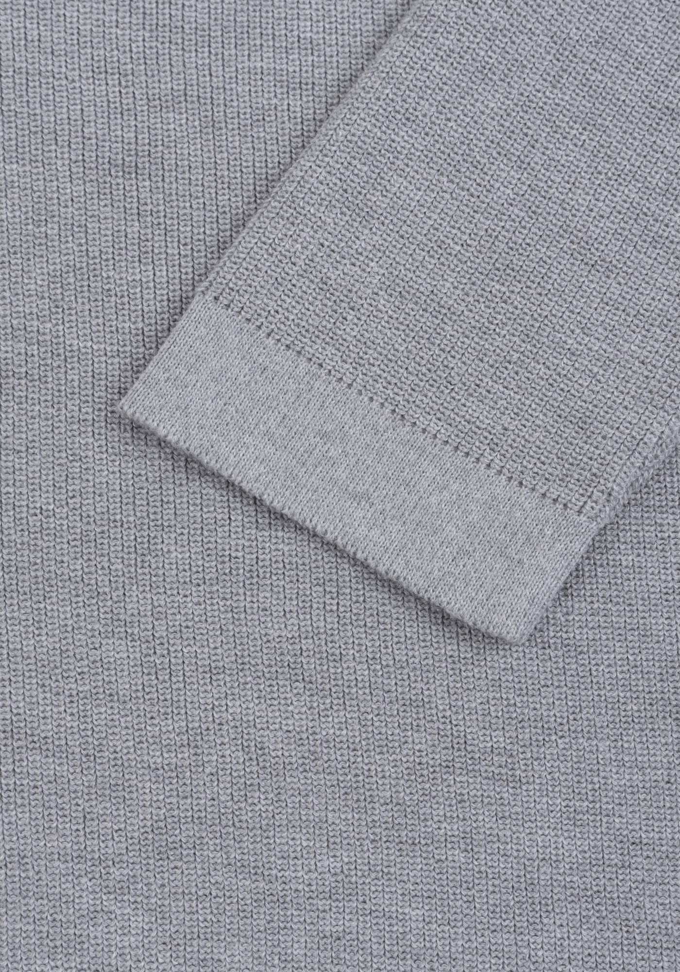 Mist Grey Heavy Knitted Cardigan