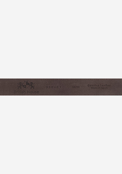 Burnt Burgundy Spanish Genuine Leather Belt