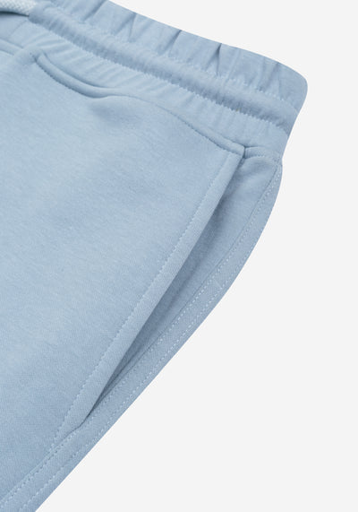Breeze Blue Cotton Short