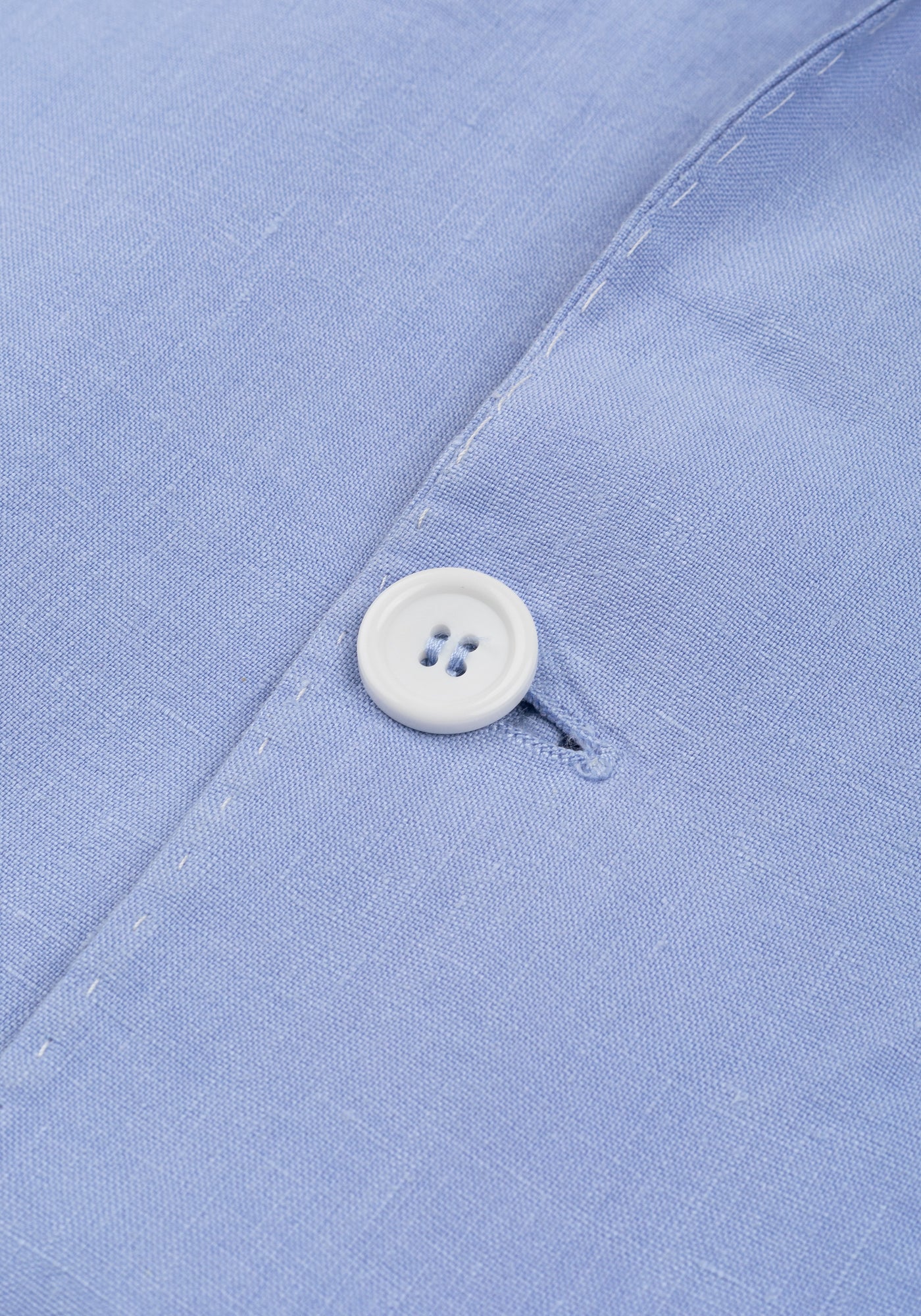 Baby Blue Pure Linen Blazer