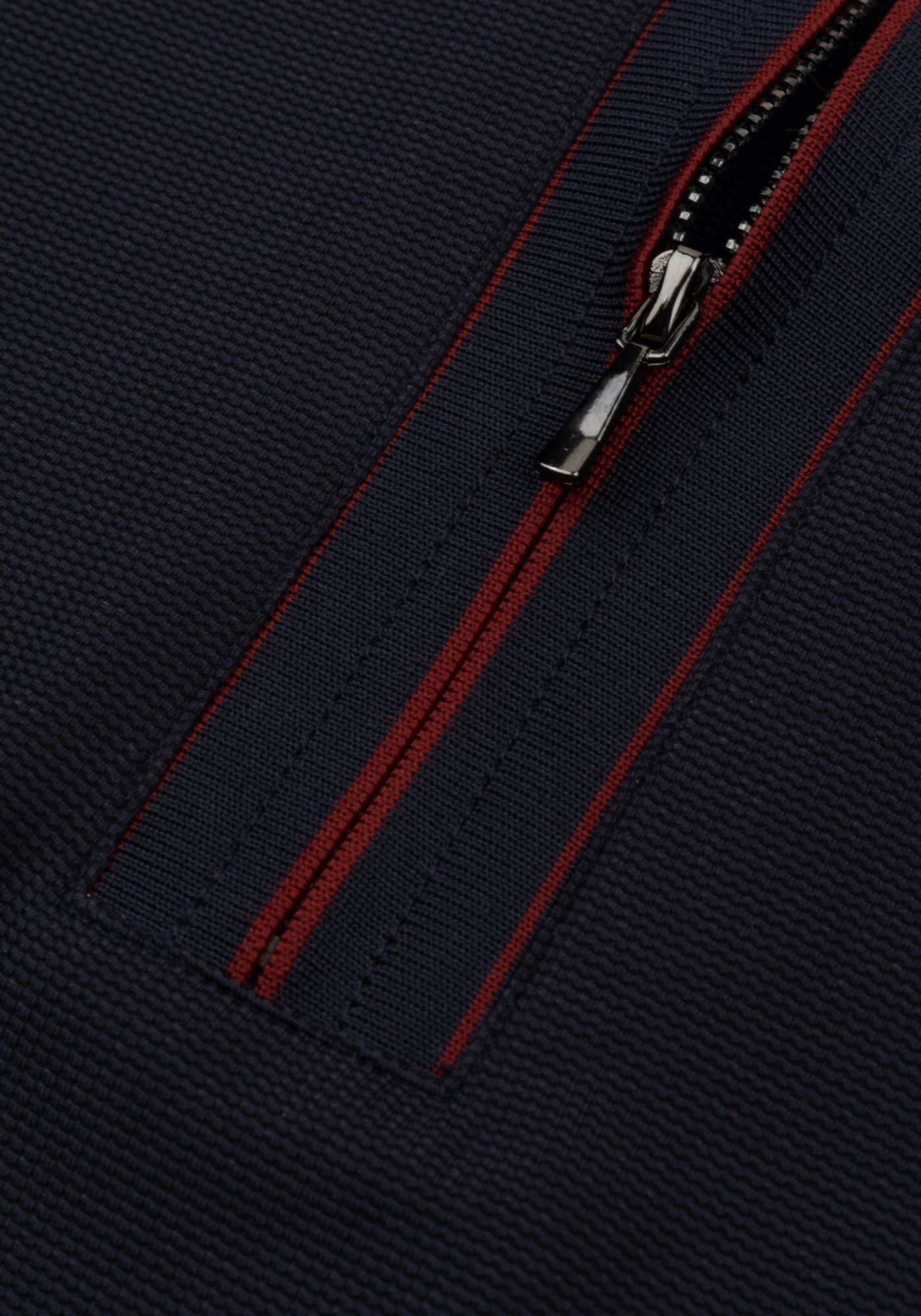 Crimson Navy Aero-Hybrid Polo Shirt