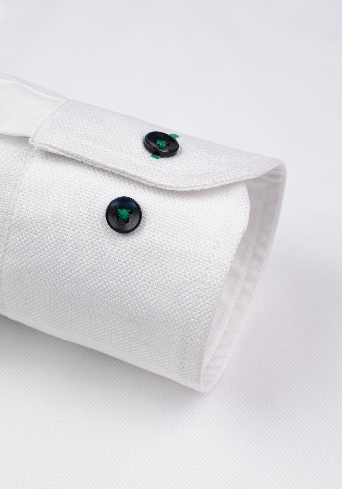 White Ivy Green Soft Oxford Shirt