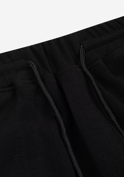 Nightfall Black Cotton Short