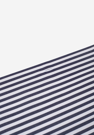 Admiral Navy Stripe Signature Twill Shirt