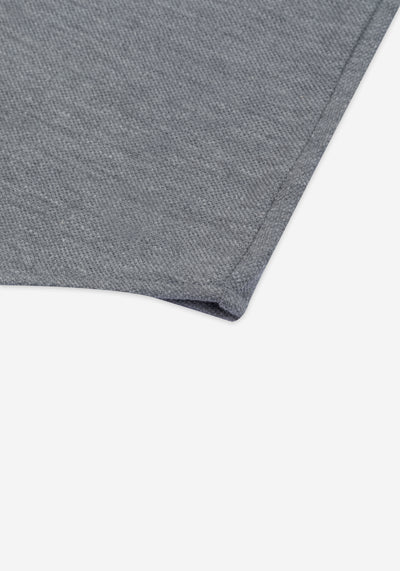 Powder Grey Piqué Shirt