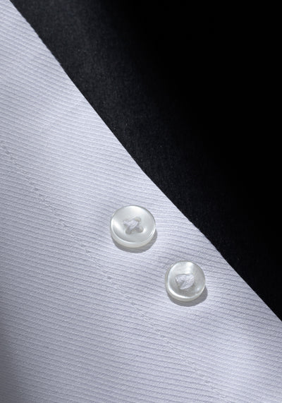 Supreme White Fine Twill Shirt
