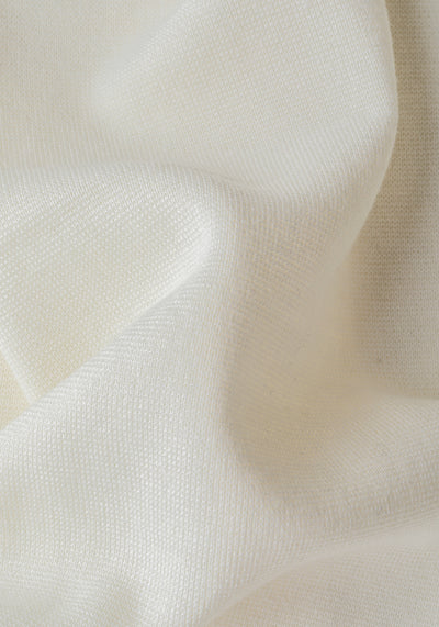 Off-White Merino Wool Blend Cardigan