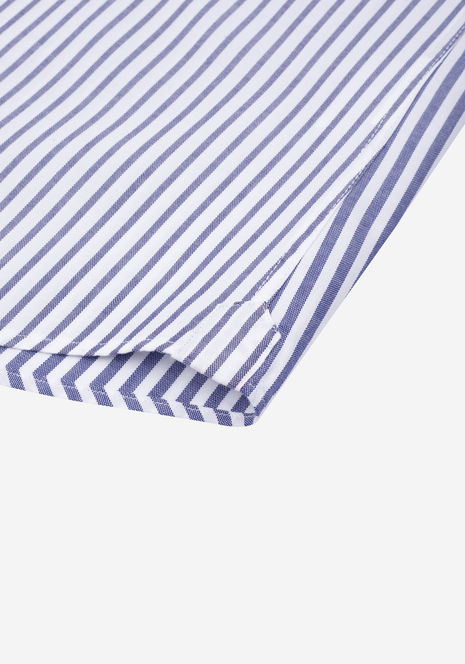Indigo Blue Stripe Oxford Shirt