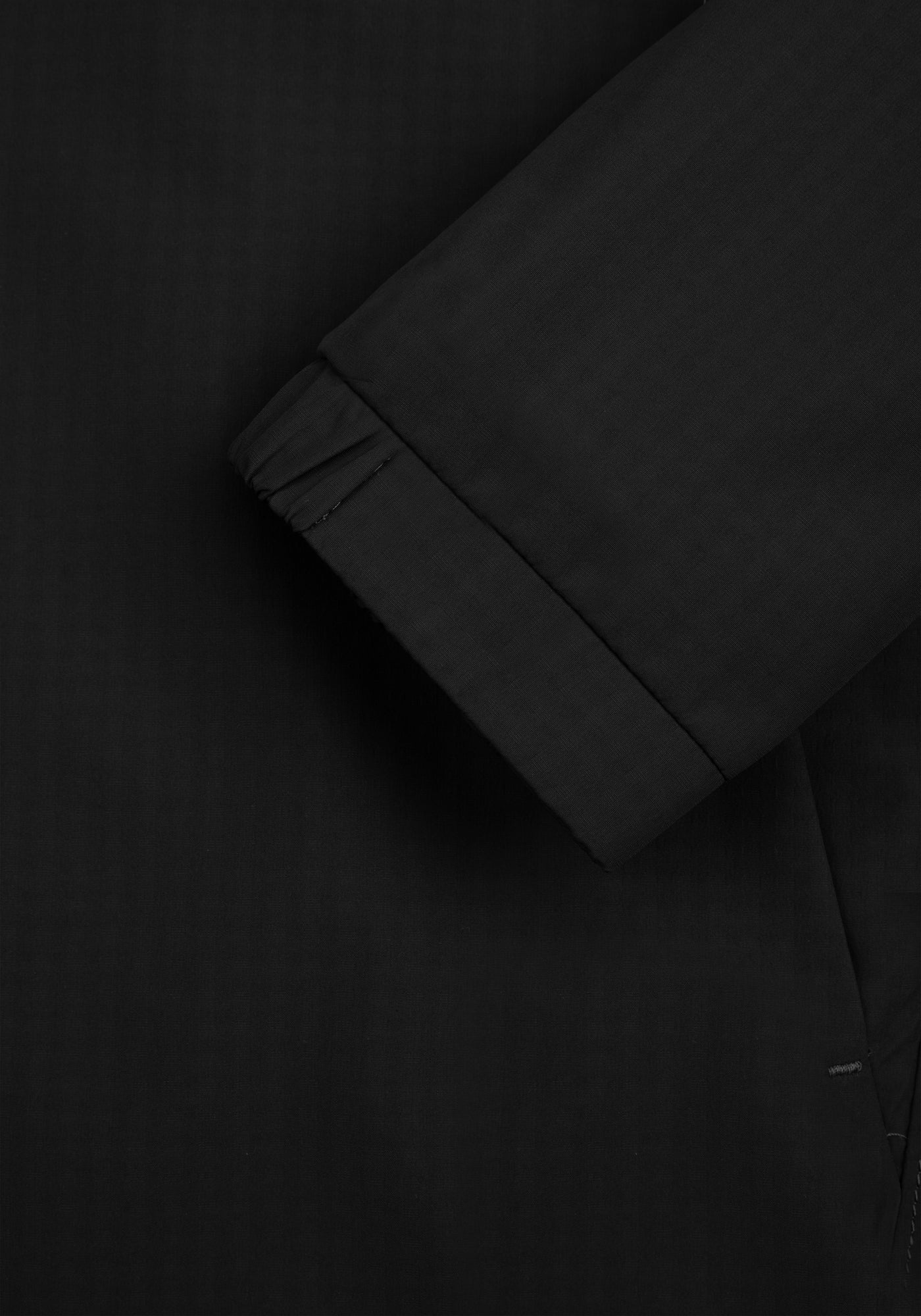 Eclipse Black Pocketable Windbreaker Jacket