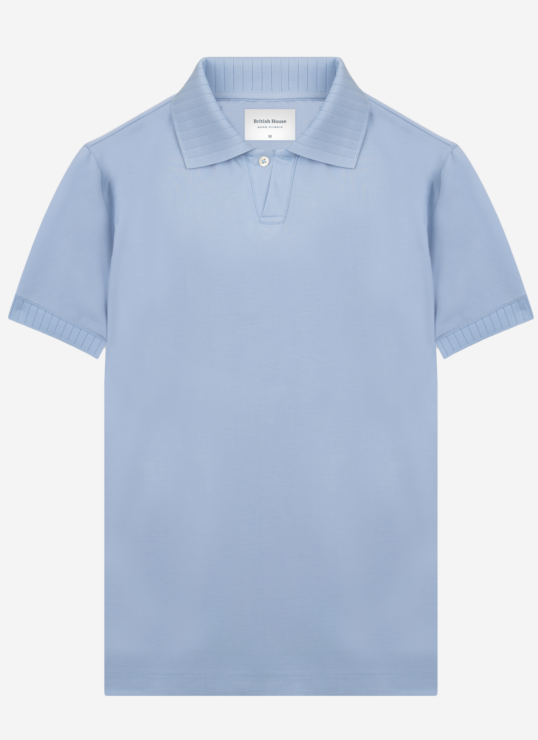 Powder Blue Aero-Hybrid V-Polo