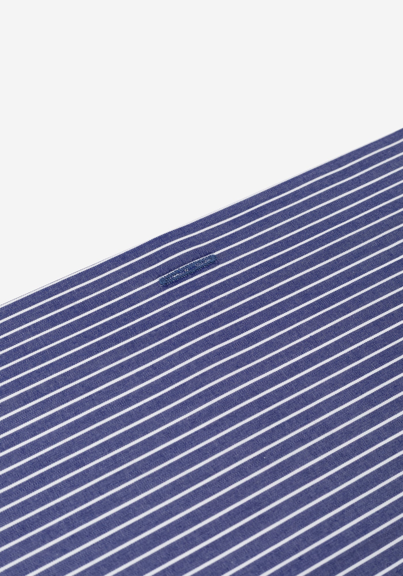 Midnight Navy Stripe Poplin Shirt