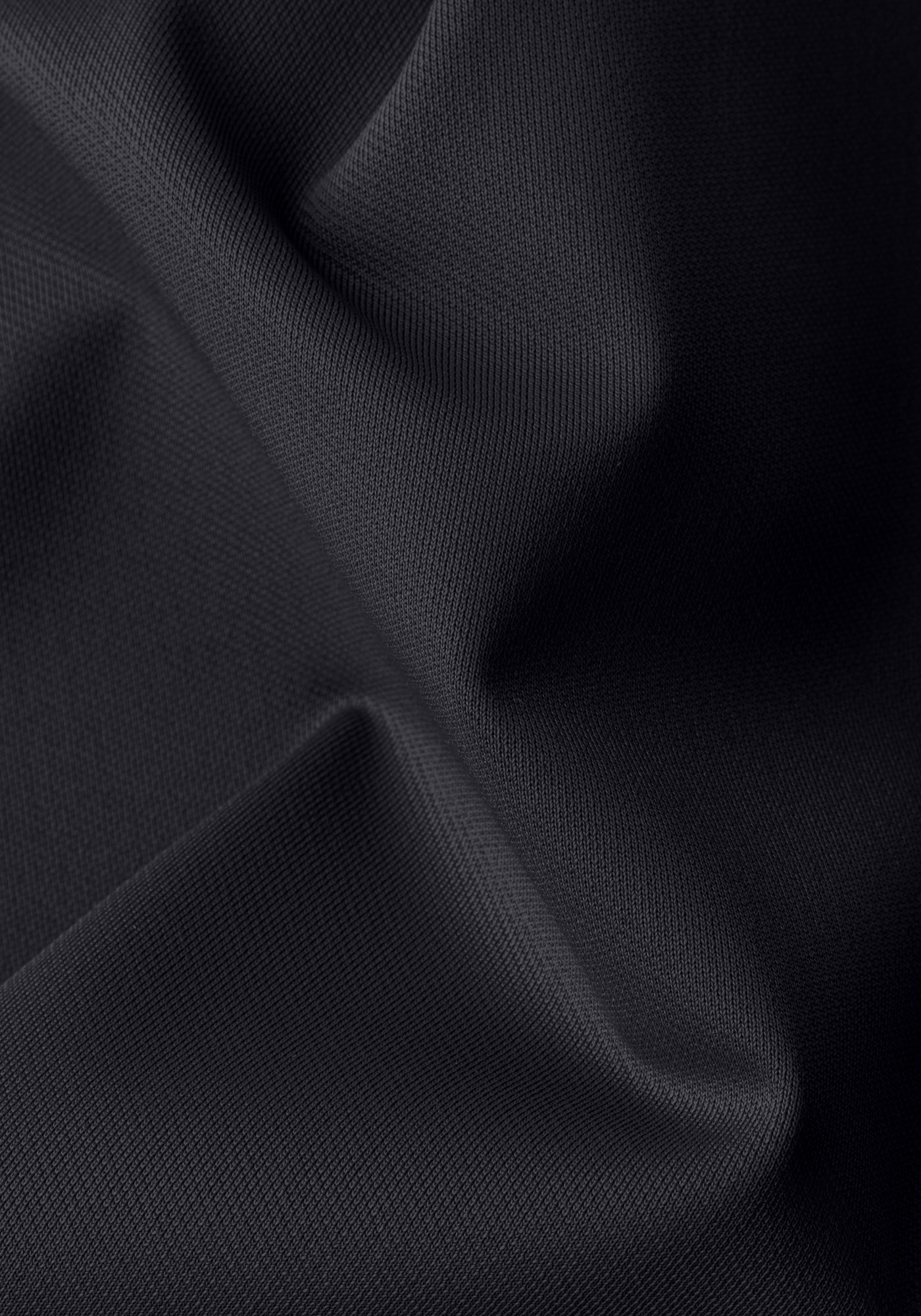 Metallic Grey Aero-Hybrid Polo Shirt