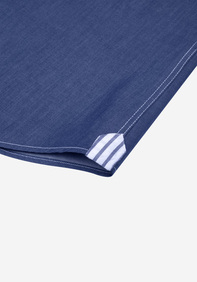 Admiral Blue Twill Shirt