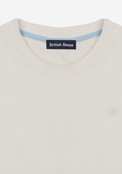 Off-White Cotton Sweatshirt