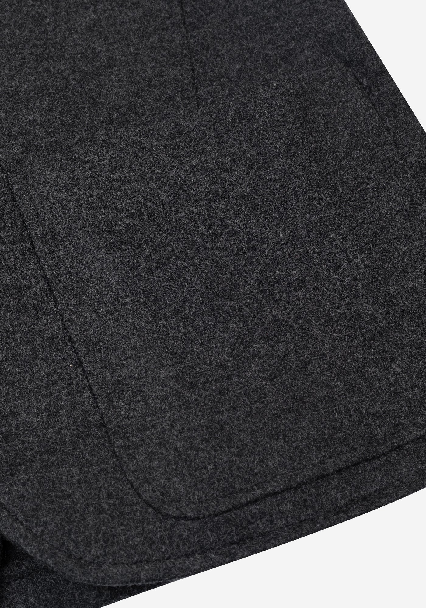 Skylight Grey Boiled Wool Jacket