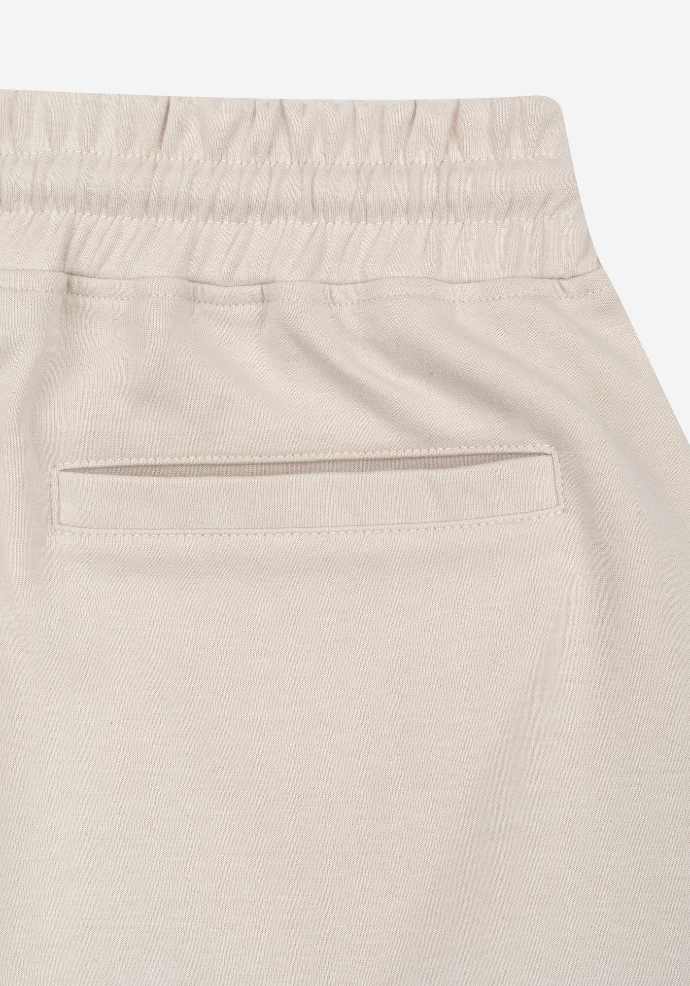 Ivory Beige Cotton Short