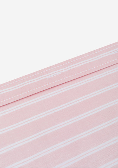 Blush Pink Stripe Oxford Shirt