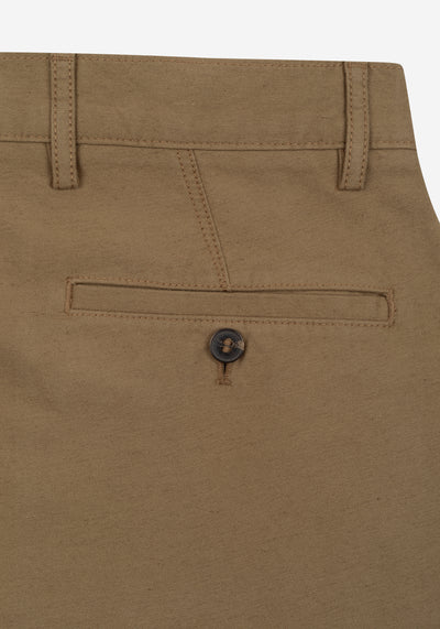 Cocoa Brown Soléa Linen Pants
