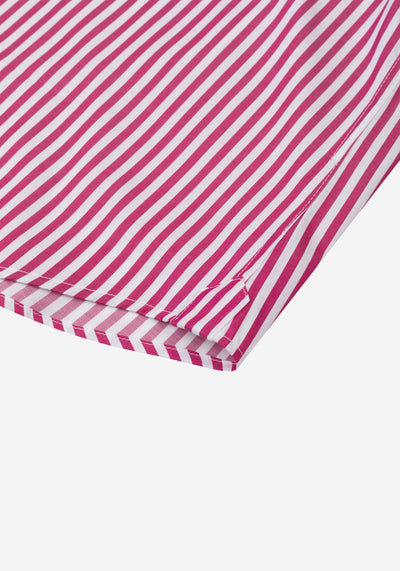Carmine Red Stripe Signature Twill Shirt