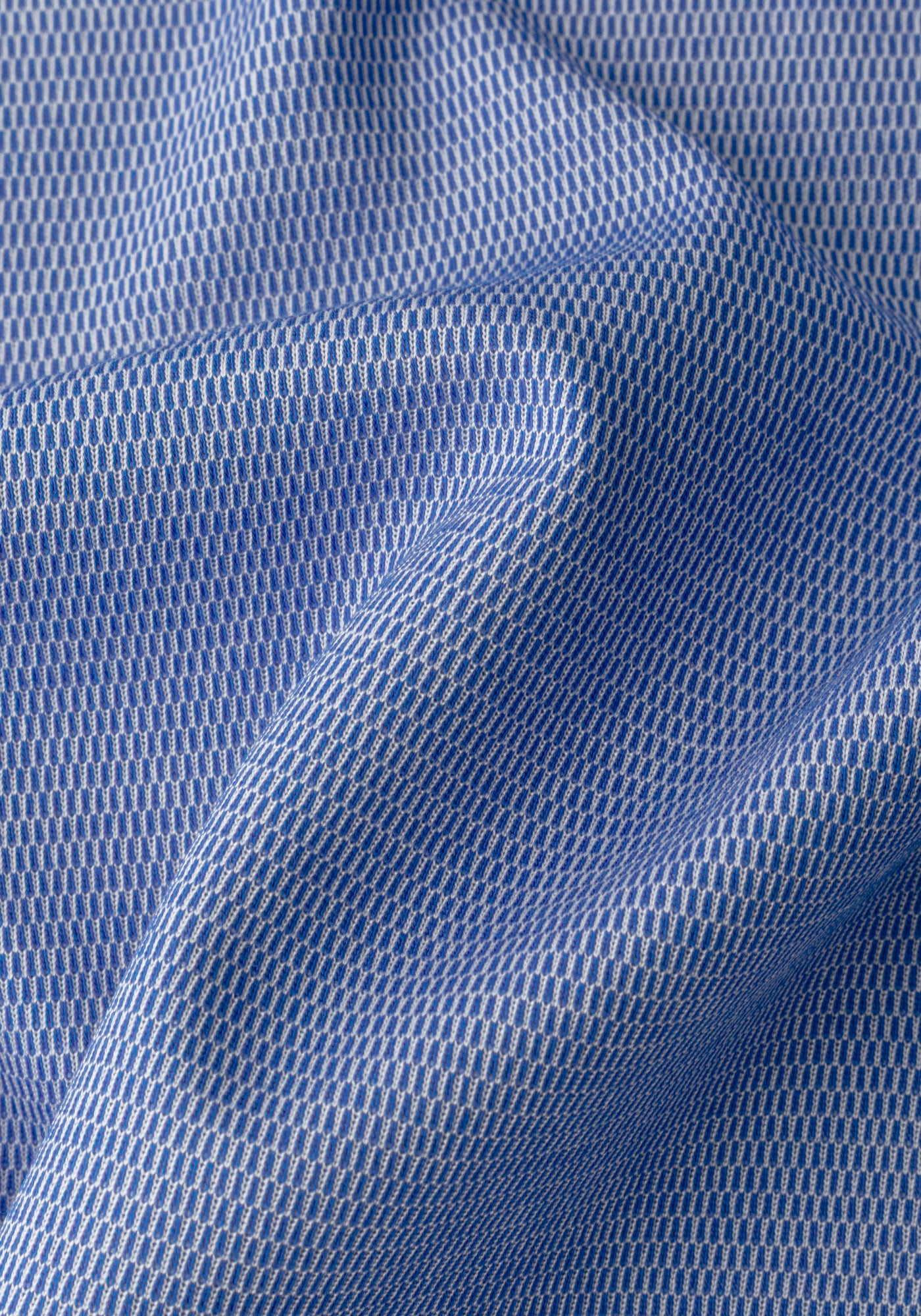 Coastal Blue Cotton Polo Shirt
