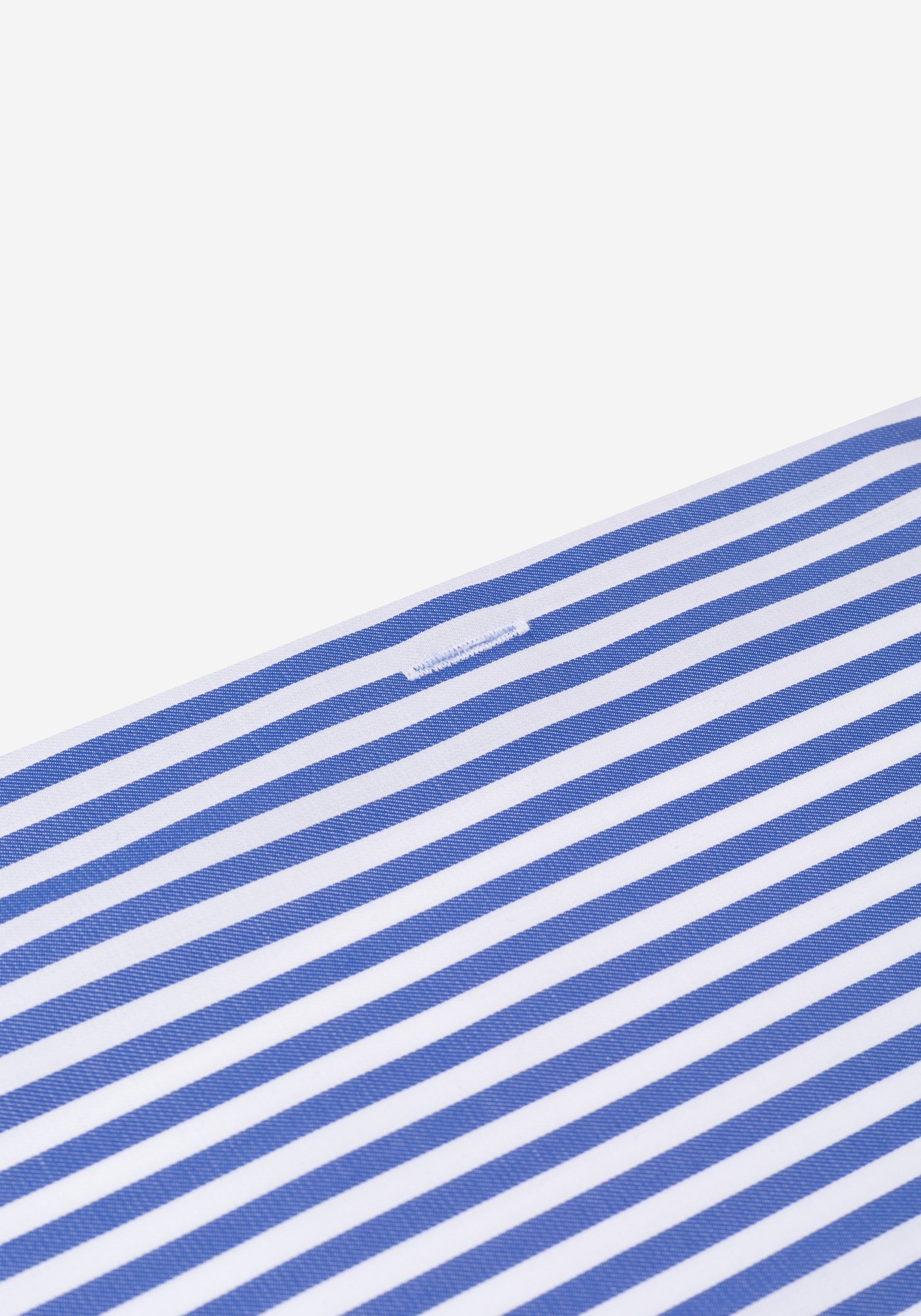 Vivid Blue Stripe Signature Twill Shirt