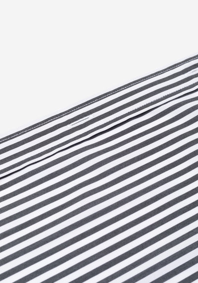 Charcoal Black Stripe Aero-Hybrid Shirt