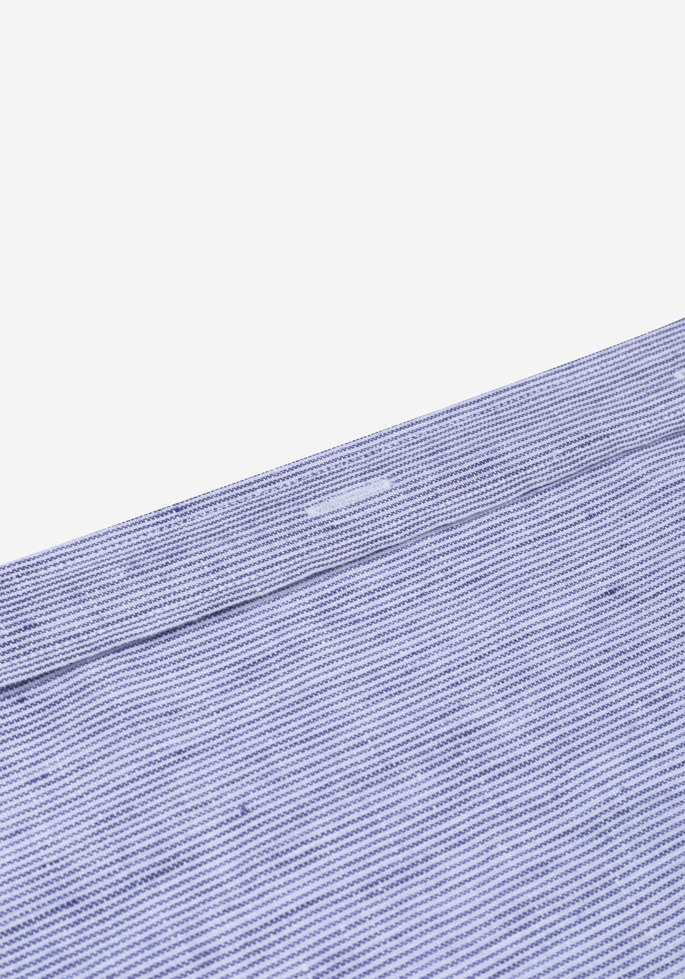 Atlantic Blue Stripe Belgian Linen Shirt