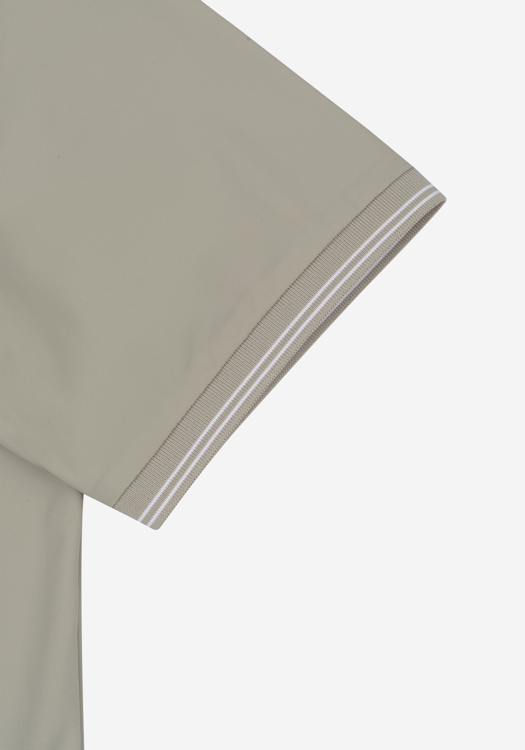 Dull Beige Aero-Hybrid Polo Shirt