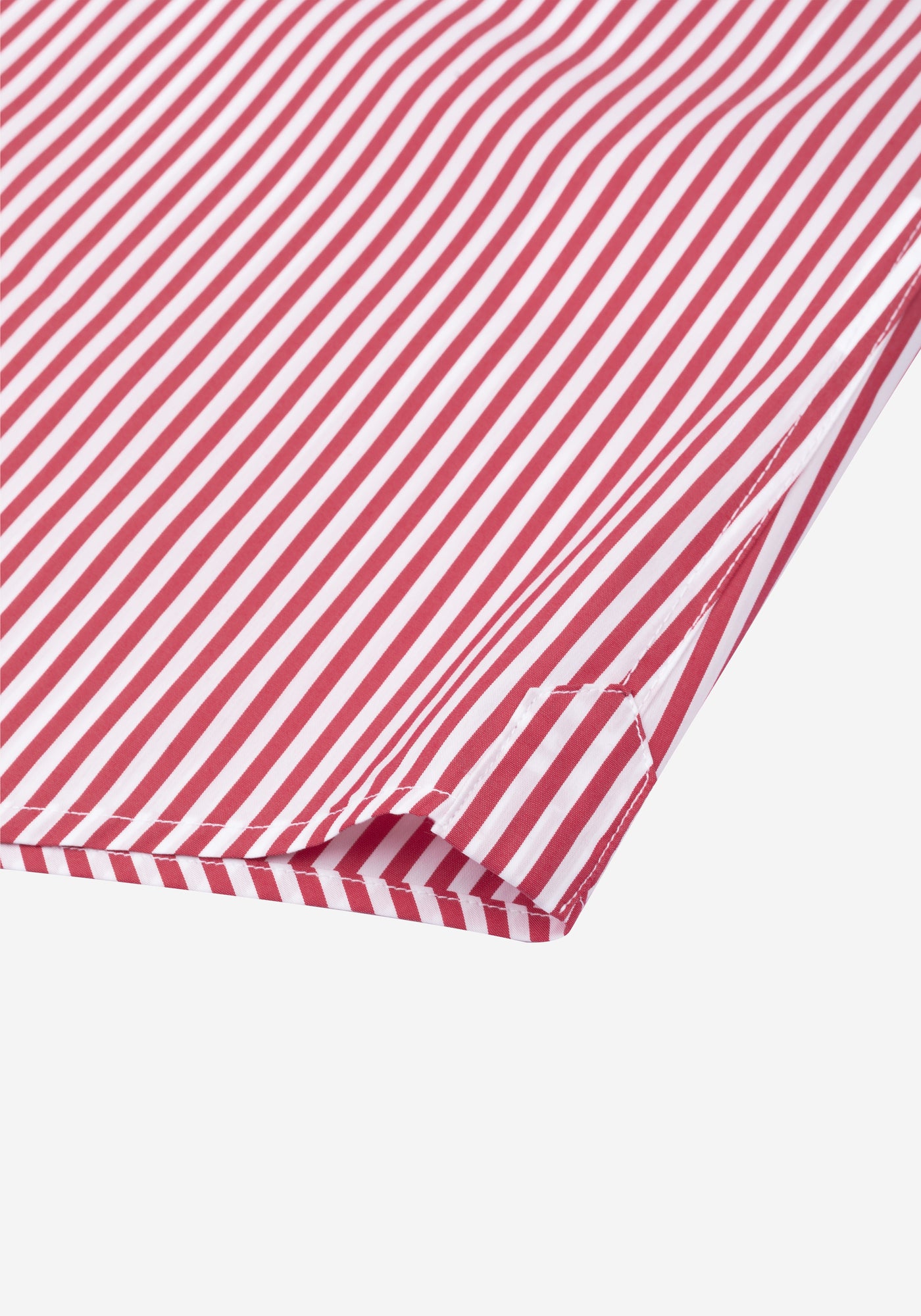 Scarlet Red Stripe Aero-Hybrid Shirt