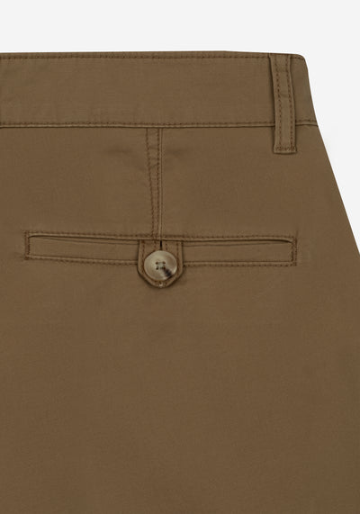 Moss Brown Cortina Gabardine