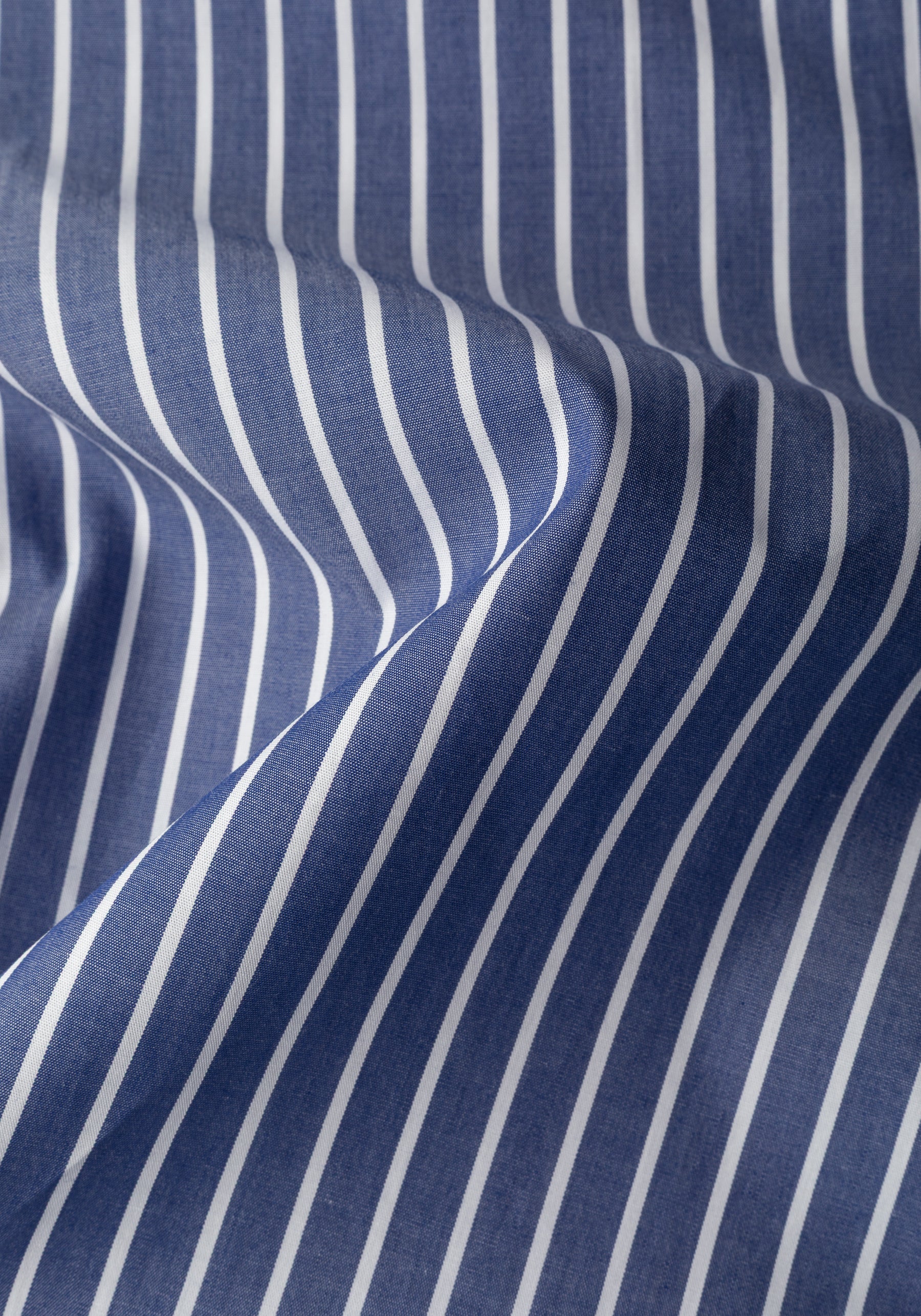 Regent Blue Stripe Poplin Shirt