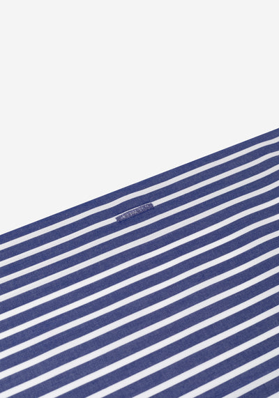 Shadow Navy Stripe Poplin Shirt