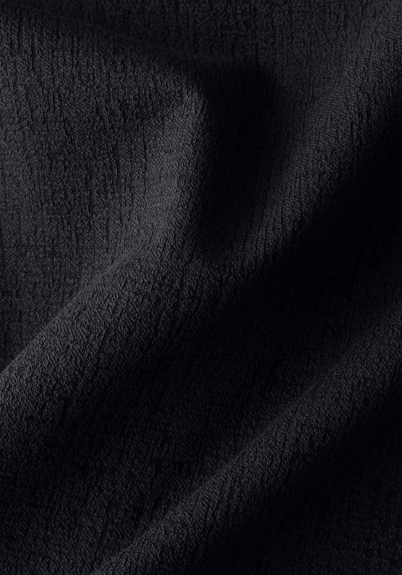 Evergreen Black Jacquard Polo Shirt