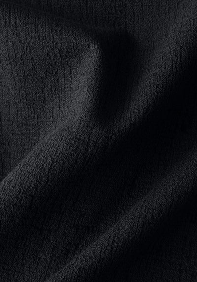 Evergreen Black Jacquard Polo Shirt