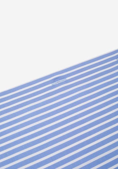Lagoon Blue Stripe Poplin Shirt