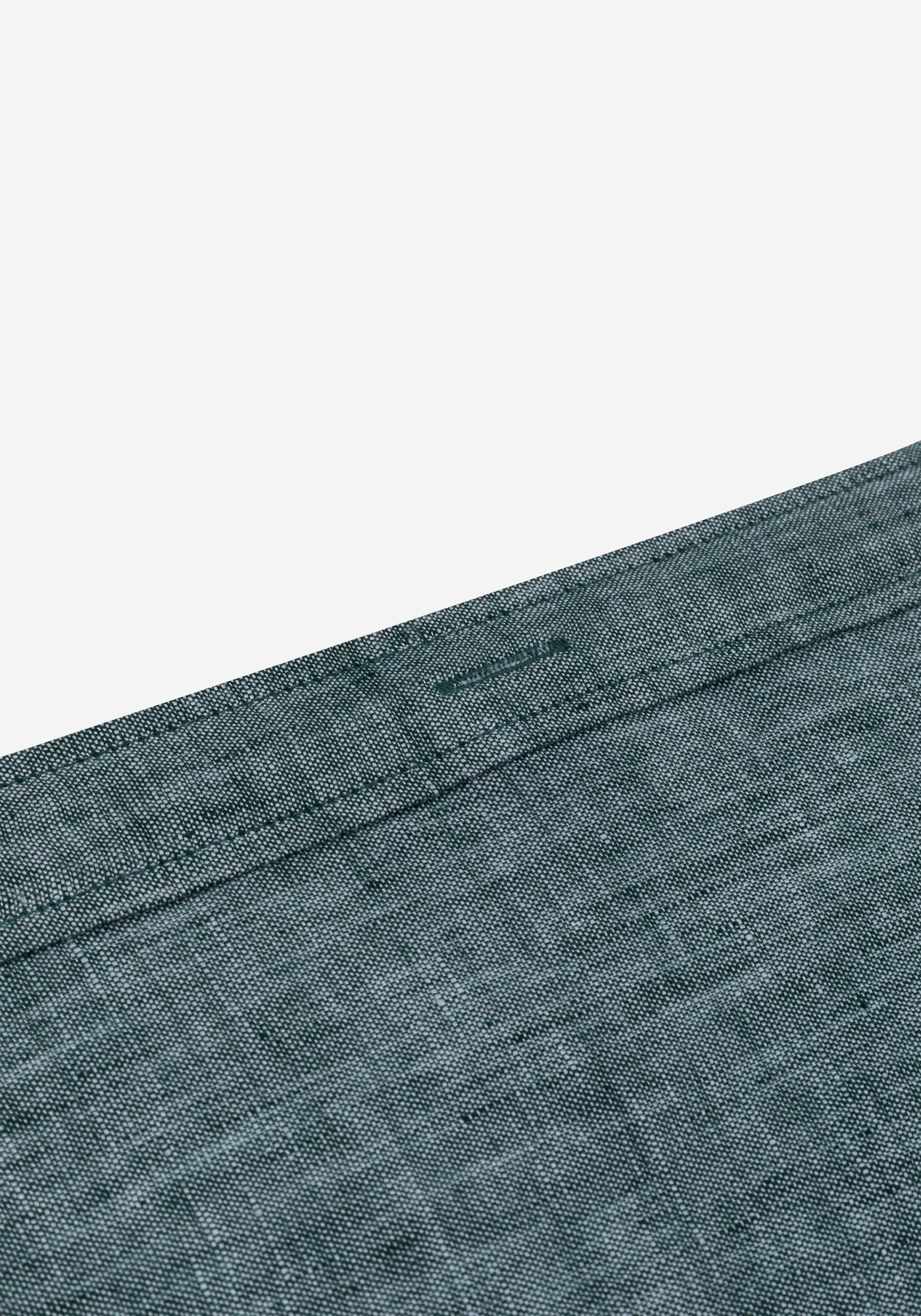 Sage Green Belgian Linen Shirt