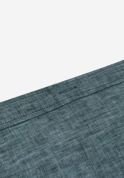 Sage Green Belgian Linen Shirt