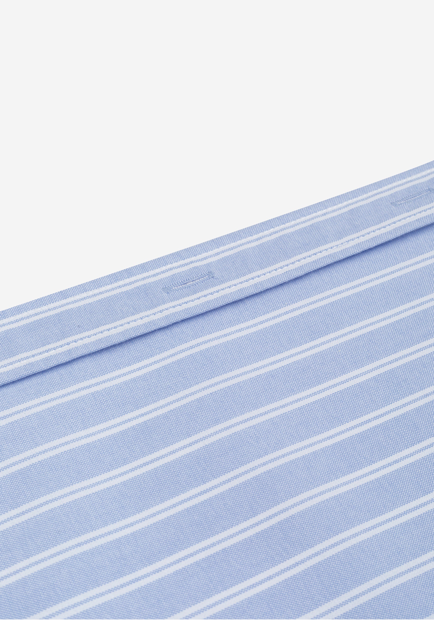 Baby Blue Stripe Heavy Oxford Shirt