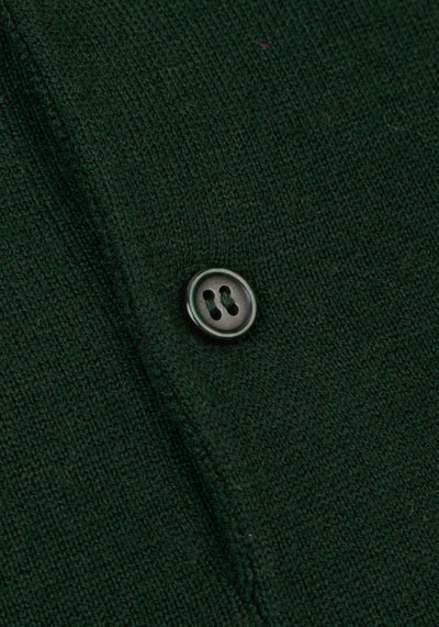 Leaf Green Merino Wool Blend Pullover