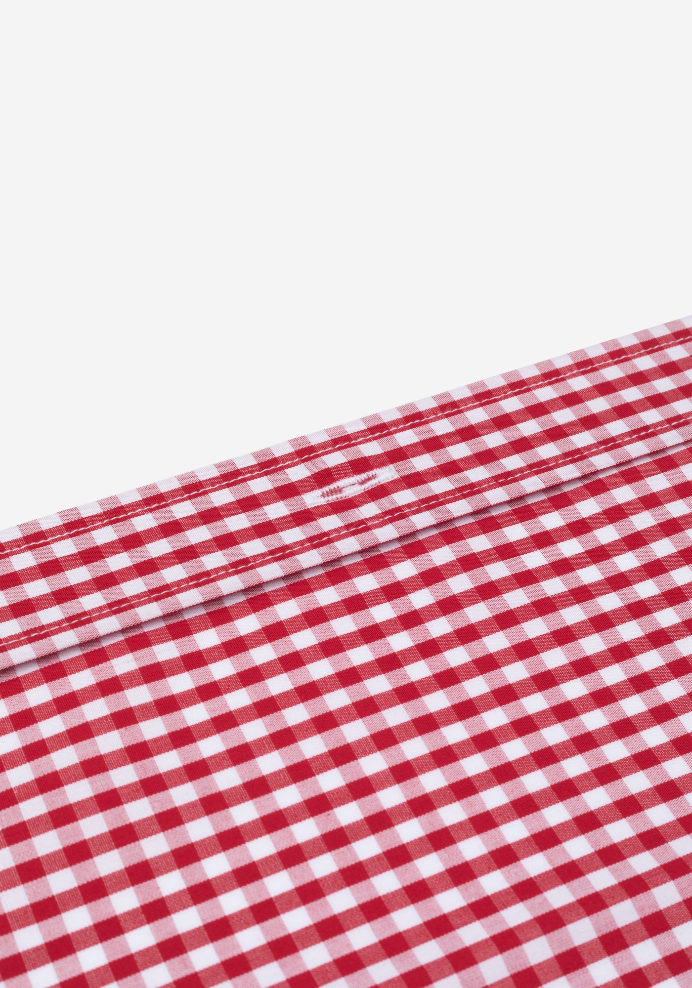 Cardinal Red Checked Poplin Shirt